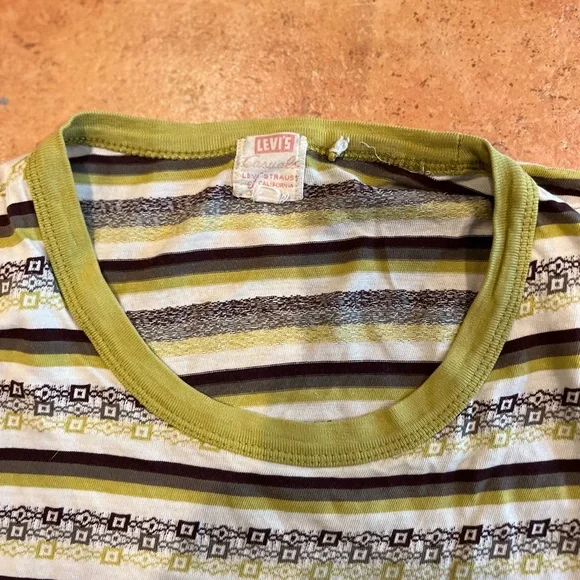 Rare authentic Levi’s t shirt. 1960s style. It’s sized XL but more L - Picture 4 of 4